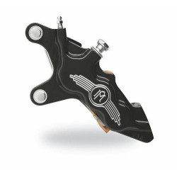PartzBiz HD PM0051-2918-BM - Performance Machine Black 13" Right Side 6 Piston Calipers for 00-15 | 0051-2918-BM PartzBiz HD PM0051-2918-BM - Performance Machine Black 13" Right Side 6 Piston Calipers for 00-15 | 0051-2918-BM