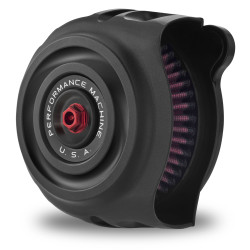 PartzBiz HD PM0206-2133-SMB - Performance Machine PM Black Ops Vintage Air Cleaner Indian Chieftain 15-17 | 0206-2133-SMB PartzBiz HD PM0206-2133-SMB - Performance Machine PM Black Ops Vintage Air Cleaner Indian Chieftain 15-17 | 0206-2133-SMB