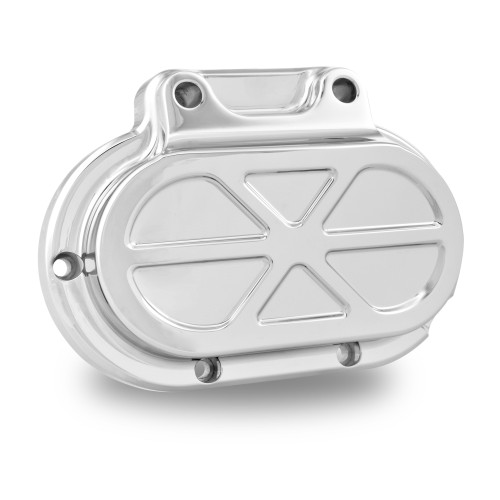 PartzBiz HD: 4407379-Performance Machine PM ฝาครอบข้างสายคลัตช์สูตร Chrome สำหรับ Harley 6 Speed | 0066-2034-ช PartzBiz HD: 4407379-Performance Machine PM ฝาครอบข้างสายคลัตช์สูตร Chrome สำหรับ Harley 6 Speed | 0066-2034-ช