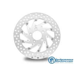 PartzBiz HD PM0133-1522REYLS-CH - Performance Machine PM Del Rey Chrome 11.5 Left Front Brake Rotor Harley | 0133-1522REYLS-CH PartzBiz HD PM0133-1522REYLS-CH - Performance Machine PM Del Rey Chrome 11.5 Left Front Brake Rotor Harley | 0133-1522REYLS-CH