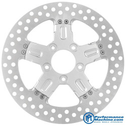 PartzBiz HD PM0133-1800FRMS-CH - Performance Machine PM Formula Chrome 11.8 Front Brake Rotor Harley | 0133-1800FRMS-CH PartzBiz HD PM0133-1800FRMS-CH - Performance Machine PM Formula Chrome 11.8 Front Brake Rotor Harley | 0133-1800FRMS-CH