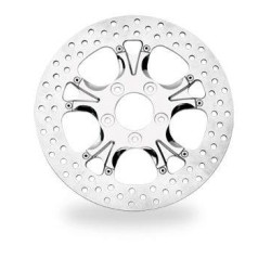 PartzBiz HD PM0133-1522GATS-CH - Performance Machine PM Gasser Luxe Gatlin Chrome 11.5 Front Brake Rotor Harley | 0133-1522GATS-CH PartzBiz HD PM0133-1522GATS-CH - Performance Machine PM Gasser Luxe Gatlin Chrome 11.5 Front Brake Rotor Harley | 0133-1522GATS-CH