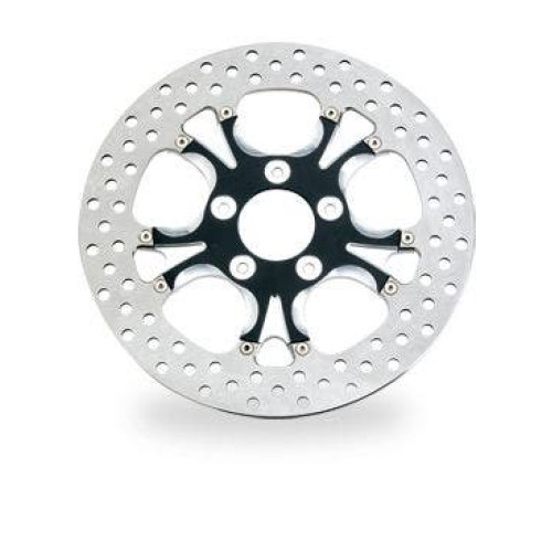PartzBiz HD: 4407327-Performance Machine PM Luxe Gatlin Black Platinum Cut 11.5 Front Brake Rotor | 0133-1522GATS-BMP PartzBiz HD: 4407327-Performance Machine PM Luxe Gatlin Black Platinum Cut 11.5 Front Brake Rotor | 0133-1522GATS-BMP