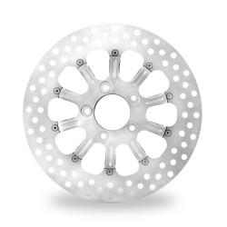 PartzBiz HD PM0133-1800RELS-CH - Performance Machine PM Revel Chrome 11.8 Front Brake Rotor Harley | 0133-1800RELS-CH PartzBiz HD PM0133-1800RELS-CH - Performance Machine PM Revel Chrome 11.8 Front Brake Rotor Harley | 0133-1800RELS-CH