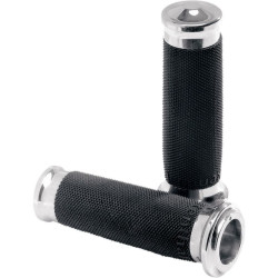 PartzBiz HD PM0063-2020-CH - Performance Machine PM Standard Black Contour Renthal Hand Grips TBW 08-17 | 0063-2020-CH PartzBiz HD PM0063-2020-CH - Performance Machine PM Standard Black Contour Renthal Hand Grips TBW 08-17 | 0063-2020-CH