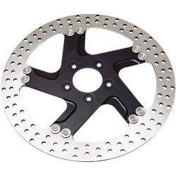 PartzBiz HD PM0133-1800FACR-SMB - Performance Machine Pro-Am Black Ops Two Piece 11.8 Rear Brake Rotor 08-19 1710-3742 17103742 FLHT FLHR FLTR FLHX electra road street glide king 01331800FACRSMB PartzBiz HD PM0133-1800FACR-SMB - Performance Machine Pro-Am Black Ops Two Piece 11.8 Rear Brake Rotor 08-19 1710-3742 17103742 FLHT FLHR FLTR FLHX electra road street glide king 01331800FACRSMB