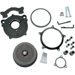 PartzBiz HD PM0206-2150-B - Performance Machine Super Gas Air Cleaner Black Harley Throttle By Wire 08-17 PartzBiz HD PM0206-2150-B - Performance Machine Super Gas Air Cleaner Black Harley Throttle By Wire 08-17