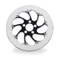 PartzBiz HD PM0133-3015TORLS-BMP - Performance Machine Torque Black Platinum Cut Left Front 13" Brake Rotor Harley | 0133-3015TORLS-BMP PartzBiz HD PM0133-3015TORLS-BMP - Performance Machine Torque Black Platinum Cut Left Front 13" Brake Rotor Harley | 0133-3015TORLS-BMP