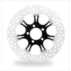 PartzBiz HD PM0133-1802VIRS-BMP - Performance Machine Virtue Black Platinum Cut 11.8 Right Rear Brake Rotor Harley | 0133-1802VIRS-BMP PartzBiz HD PM0133-1802VIRS-BMP - Performance Machine Virtue Black Platinum Cut 11.8 Right Rear Brake Rotor Harley | 0133-1802VIRS-BMP