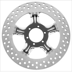 PartzBiz HD PM0133-1802WRAS-BMP - Performance Machine Wrath Black Platinum Cut 11.8 Right Rear Brake Rotor Harley | 0133-1802WRAS-BMP PartzBiz HD PM0133-1802WRAS-BMP - Performance Machine Wrath Black Platinum Cut 11.8 Right Rear Brake Rotor Harley | 0133-1802WRAS-BMP