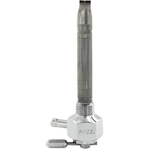 PartzBiz HD: 4407206-Pingel 1211-CH 3/8 NPT Smooth Hex Chrome Power-Flo Fuel Valve Petcock 90 Forward | 1211-CH PartzBiz HD: 4407206-Pingel 1211-CH 3/8 NPT Smooth Hex Chrome Power-Flo Fuel Valve Petcock 90 Forward | 1211-CH