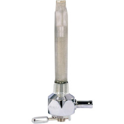 PartzBiz HD DSDS390258 - Pingel 4211-CD 3/8 NPT Diamond HEX Chrome Power-FLO Fuel Valve Petcock 90 Rear | 4211-CD PartzBiz HD DSDS390258 - Pingel 4211-CD 3/8 NPT Diamond HEX Chrome Power-FLO Fuel Valve Petcock 90 Rear | 4211-CD
