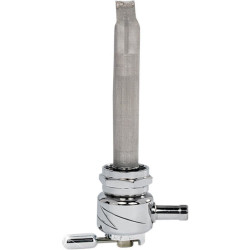 PartzBiz HD DSDS390252 - Pingel 4311-CL 22mm Lightning Chrome Power-Flo Fuel Valve Petcock 90 Deg Rear | 4311-CL PartzBiz HD DSDS390252 - Pingel 4311-CL 22mm Lightning Chrome Power-Flo Fuel Valve Petcock 90 Deg Rear | 4311-CL