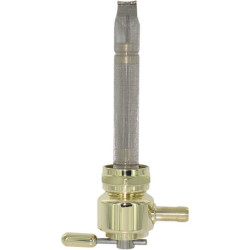 PartzBiz HD DS07050094 - Pingel 6311-BR Power Flo Old School Brass RND 180 Deg Inward 22mm Petcock Harley | 6311-BR PartzBiz HD DS07050094 - Pingel 6311-BR Power Flo Old School Brass RND 180 Deg Inward 22mm Petcock Harley | 6311-BR