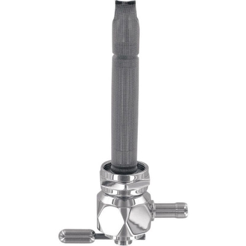 PartzBiz HD: 4407146-Pingel 6311-CD Power Flo Diamond Chrome HEX 180 Deg ด้านใน 22mm Petcock Harley | 6311-ซีดี