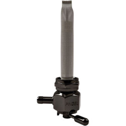 PartzBiz HD DS07050116 - Pingel 6311-CHBLK Power Flo Smooth Black Chrome HEX 180 Deg Inward 22mm Petcock | 6311-CHBLK PartzBiz HD DS07050116 - Pingel 6311-CHBLK Power Flo Smooth Black Chrome HEX 180 Deg Inward 22mm Petcock | 6311-CHBLK