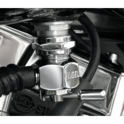 PartzBiz HD DSDS390260 - Pingel 6311-CR Power Flo Smooth Chrome Round 180 Deg Inward 22mm Petcock Harley | 6311-CR PartzBiz HD DSDS390260 - Pingel 6311-CR Power Flo Smooth Chrome Round 180 Deg Inward 22mm Petcock Harley | 6311-CR