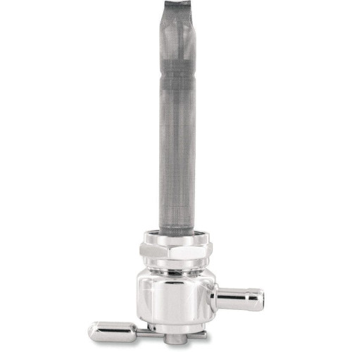 PartzBiz HD: 4407136-Pingel Smooth Chrome 90 Degree Rear Petcock for Harley | 4311-CR PartzBiz HD: 4407136-Pingel Smooth Chrome 90 Degree Rear Petcock for Harley | 4311-CR