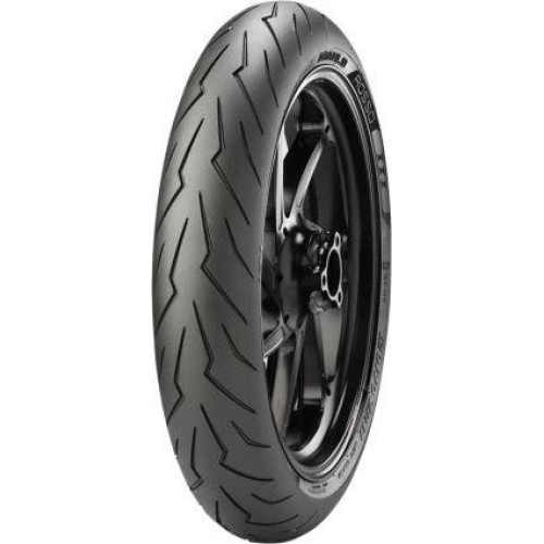 PartzBiz HD: 4407140-Pireli Diablo Rosso III 120/70ZR17 (58W) Front Motorcycle Tire 2635200  0301-0605 03010605