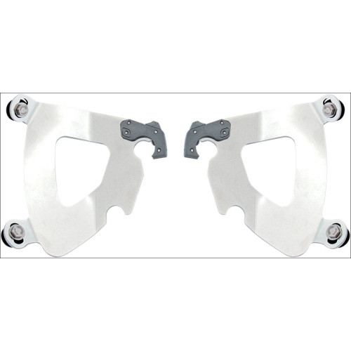 PartzBiz HD: 4407087-แผ่นขัดเงา Memphis Shades ติดตั้งเฉพาะ Gauntlet Fairing Harley Dyna 06-15 | มีค1884