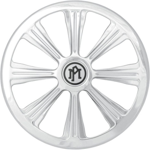 PartzBiz HD: 4407096-Performance Machine PM Riviera Chrome Super Gas Air Cleaner Insert Only | 0206-2010RIV-CH