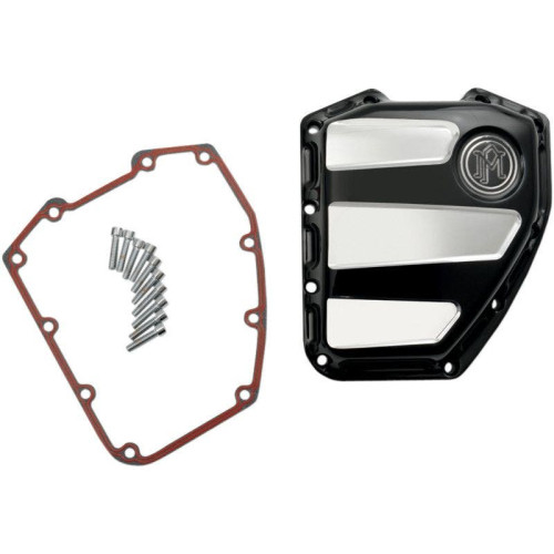 PartzBiz HD: 4407041-Performance Machine Black Platinum Cut Scallop Timing Cover Harley Twin Cam 01up | 0177-2020-BMP PartzBiz HD: 4407041-Performance Machine Black Platinum Cut Scallop Timing Cover Harley Twin Cam 01up | 0177-2020-BMP