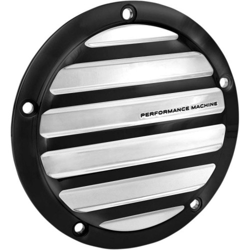 PartzBiz HD: 4407056-Performance Machine Drive 5 Hole Platinum Cut Derby Cover Harley Big Twin 99- | 0177-2040-BMP PartzBiz HD: 4407056-Performance Machine Drive 5 Hole Platinum Cut Derby Cover Harley Big Twin 99- | 0177-2040-BMP