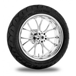 PartzBiz HD HEA-CHR-21/16 - PM Paramount Chrome Wheels Package Set With Tires Harley 09-18 PartzBiz HD HEA-CHR-21/16 - PM Paramount Chrome Wheels Package Set With Tires Harley 09-18