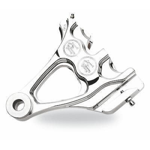 PartzBiz HD: 4406959-PM Performance Machine Chrome Rear Brake Integrated Caliper Harley Softail 00-07 1285-0076-CH PartzBiz HD: 4406959-PM Performance Machine Chrome Rear Brake Integrated Caliper Harley Softail 00-07 1285-0076-CH