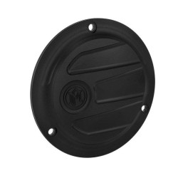 PartzBiz HD PM0177-2027-SMB - Performance Machine Scallop 3 Hole Black Ops Derby Cover Harley EVO Big Twin | 0177-2027-SMB PartzBiz HD PM0177-2027-SMB - Performance Machine Scallop 3 Hole Black Ops Derby Cover Harley EVO Big Twin | 0177-2027-SMB