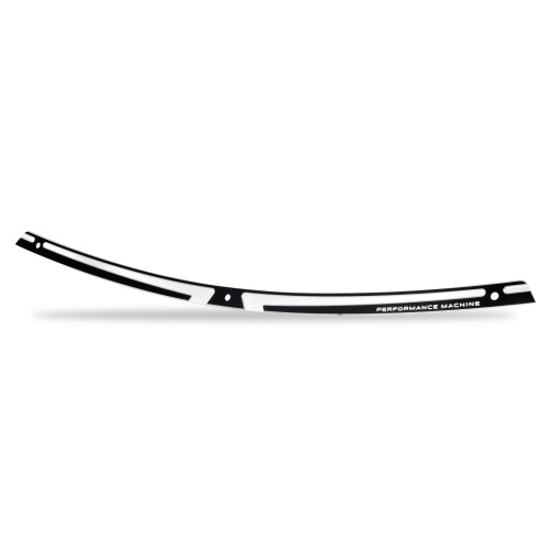 PartzBiz HD: 4406946-PM Performance Machine Scallop Windshield Trim Black Contrast Cut Harley 14-15 | 0209-2016SCA-BM PartzBiz HD: 4406946-PM Performance Machine Scallop Windshield Trim Black Contrast Cut Harley 14-15 | 0209-2016SCA-BM
