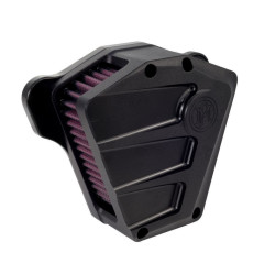 PartzBiz HD PM0206-2083-SMB - PM Scallop Stage 1 Air Cleaner Black Ops for 93-up EVO and Twin Cam Harley Models | 0206-2083-SMB PartzBiz HD PM0206-2083-SMB - PM Scallop Stage 1 Air Cleaner Black Ops for 93-up EVO and Twin Cam Harley Models | 0206-2083-SMB