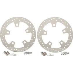 PartzBiz HD EP-FR-118P x 2 - Polished 11.8 Front Enforcer Style Rotors Pair Hardware for Harley FL | FR-118P PartzBiz HD EP-FR-118P x 2 - Polished 11.8 Front Enforcer Style Rotors Pair Hardware for Harley FL | FR-118P
