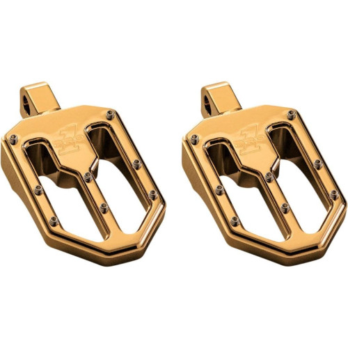 PartzBiz HD: 4406754-Pro One 500751TIN Gold Moto V1 Foot Peg Male Mount Harley Softail M8 18-20 PartzBiz HD: 4406754-Pro One 500751TIN Gold Moto V1 Foot Peg Male Mount Harley Softail M8 18-20