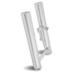 PartzBiz HD AN06-554 - Arlen Ness Hot Fork ขาล่าง Sliders Smooth Chrome Harley Softail 00-06 FLST | 06-554 PartzBiz HD AN06-554 - Arlen Ness Hot Fork ขาล่าง Sliders Smooth Chrome Harley Softail 00-06 FLST | 06-554