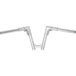 PartzBiz HD AN08-976 - Arlen Ness Chrome 12" Modular 1-1/4 Drag Bars Handlebars Harley Models | 08-976