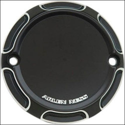 PartzBiz HD AN03-481 - Arlen Ness Tech Black Beveled Points Ignition Timing Cover Harley EVO 84-99 | 03-481 PartzBiz HD AN03-481 - Arlen Ness Tech Black Beveled Points Ignition Timing Cover Harley EVO 84-99 | 03-481