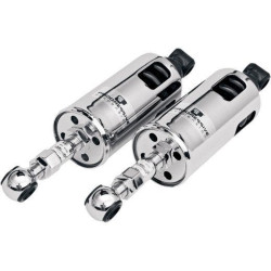 PartzBiz HD PR422-4035C - Progressive 422 Series Standard Duty Chrome Shocks for 89-99 Harley Softail | 422-4035C PartzBiz HD PR422-4035C - Progressive 422 Series Standard Duty Chrome Shocks for 89-99 Harley Softail | 422-4035C