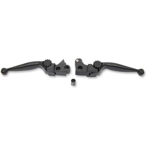 PartzBiz HD: 4406348-PSR 12-00607-22 Black Journey Adjustable Brake Clutch Lever Set 03-16 Harley Davidson FLHT FLHR FXD FXST FLST Dyna Softail Freewheeler Electra glide Road King Tri Glide Custom Chopper Motorcycle Bike Replacement Upgrade 0610-2031 PartzBiz HD: 4406348-PSR 12-00607-22 Black Journey Adjustable Brake Clutch Lever Set 03-16 Harley Davidson FLHT FLHR FXD FXST FLST Dyna Softail Freewheeler Electra glide Road King Tri Glide Custom Chopper Motorcycle Bike Replacement Upgrade 0610-2031