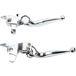 PartzBiz HD DS06102034 - PSR 12-00611-20 Chrome Journey คลัชเบรคแบบปรับได้มือควบคุมชุด 17-19 Harley Davidson Touring Road Street electra Glide King FLHT FLHX FLTR FLHR Custom Chopper รถจักรยานยนต์จักรยานเปลี่ยนอัพเกรด 0610-2034 06102034 PartzBiz HD DS06102034 - PSR 12-00611-20 Chrome Journey คลัชเบรคแบบปรับได้มือควบคุมชุด 17-19 Harley Davidson Touring Road Street electra Glide King FLHT FLHX FLTR FLHR Custom Chopper รถจักรยานยนต์จักรยานเปลี่ยนอัพเกรด 0610-2034 06102034