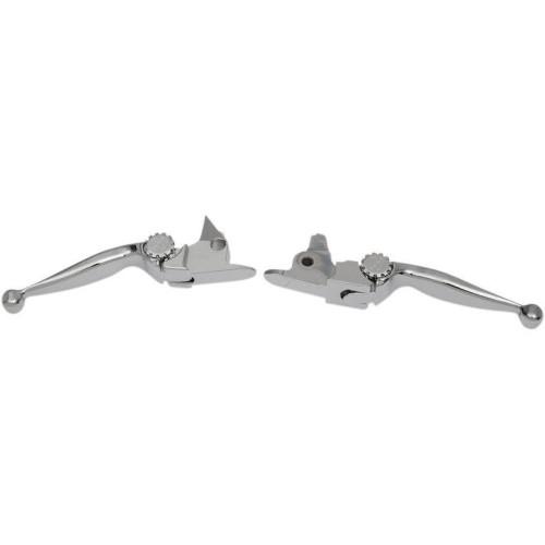 PartzBiz HD: 4406353-PSR 12-00613-20 Chrome Journey Adjustable Brake Clutch Lever Set 2017 Harley Davidson Softail Fat Boy Slim FLSS FLSTFBS Custom Chopper Motorcycle Bike Replacement Upgrade 0610-2109 PartzBiz HD: 4406353-PSR 12-00613-20 Chrome Journey Adjustable Brake Clutch Lever Set 2017 Harley Davidson Softail Fat Boy Slim FLSS FLSTFBS Custom Chopper Motorcycle Bike Replacement Upgrade 0610-2109
