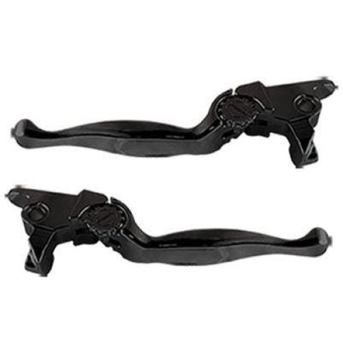 PartzBiz HD: 4406356-PSR 12-00616-22 Black Journey Adjustable Lever Set Pair Harley Touring 21-Up PartzBiz HD: 4406356-PSR 12-00616-22 Black Journey Adjustable Lever Set Pair Harley Touring 21-Up