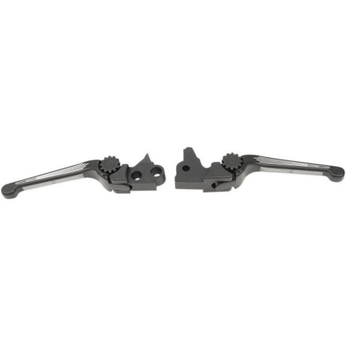PartzBiz HD: 4406366-PSR 12-00662-31 Black Cut Anthem Adjustable Brake Clutch Lever Hand Controls Set 17-19 Harley Davidson Touring Tri Glide FLHTCUTG Freewheeler Trike FLRTF Custom Chopper Motorcycle Bike Replacement Upgrade 0610-2117 06102117 174090 PartzBiz HD: 4406366-PSR 12-00662-31 Black Cut Anthem Adjustable Brake Clutch Lever Hand Controls Set 17-19 Harley Davidson Touring Tri Glide FLHTCUTG Freewheeler Trike FLRTF Custom Chopper Motorcycle Bike Replacement Upgrade 0610-2117 06102117 174090