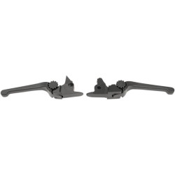 PartzBiz HD DS06102119 - PSR 12-00663-22 Black Anthem Adjustable Brake Clutch Lever Set 2017 Harley Davidson Softail Fat Boy Slim FLSS FLSTFBS Custom Chopper Motorcycle Bike Replacement Upgrade 0610-2119 PartzBiz HD DS06102119 - PSR 12-00663-22 Black Anthem Adjustable Brake Clutch Lever Set 2017 Harley Davidson Softail Fat Boy Slim FLSS FLSTFBS Custom Chopper Motorcycle Bike Replacement Upgrade 0610-2119