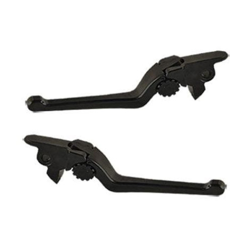 PartzBiz HD: 4406342-PSR 12-00666-20 Chrome Anthem Adjustable Lever Set Pair Harley Touring 21-Up PartzBiz HD: 4406342-PSR 12-00666-20 Chrome Anthem Adjustable Lever Set Pair Harley Touring 21-Up