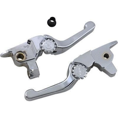 PartzBiz HD: 4406319-EPC Great Price. Free Shipping. PSR 12-01661-20 Chrome Anthem Shorty Lever Set Pair Harley FLH/T & Trike 17-20 PartzBiz HD: 4406319-EPC Great Price. Free Shipping. PSR 12-01661-20 Chrome Anthem Shorty Lever Set Pair Harley FLH/T & Trike 17-20