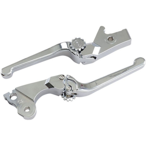 PartzBiz HD: 4406289-PSR 17-00651-20 Chrome Anthem Adjustable Clutch Brake Lever Set 18-19 Indian Chief Chieftain Roadmaster Springfield Custom Replacement upgrade PartzBiz HD: 4406289-PSR 17-00651-20 Chrome Anthem Adjustable Clutch Brake Lever Set 18-19 Indian Chief Chieftain Roadmaster Springfield Custom Replacement upgrade