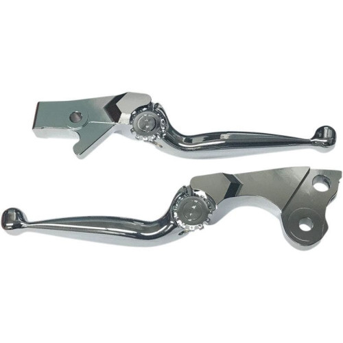 PartzBiz HD: 4406290-PSR 17-00601-20 Chrome Journey Adjustable Clutch Brake Lever Set 18-19 Indian Chief Chieftain Roadmaster Springfield Custom Replacement upgrade PartzBiz HD: 4406290-PSR 17-00601-20 Chrome Journey Adjustable Clutch Brake Lever Set 18-19 Indian Chief Chieftain Roadmaster Springfield Custom Replacement upgrade