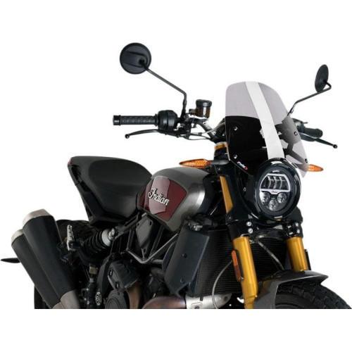 PartzBiz HD: 4406242-Puig 3834F New Generation Dark Smoke 13” กระจกบังลม Indian FTR 1200 19-20 PartzBiz HD: 4406242-Puig 3834F New Generation Dark Smoke 13” กระจกบังลม Indian FTR 1200 19-20
