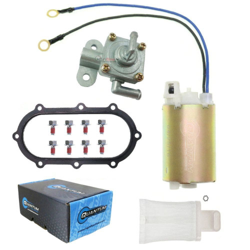 PartzBiz HD: 4406232-Quantum HFP-381-T Electric Fuel Pump Suzuki GSX-R 600 750 96-00 OE 15100-34E00 | HFP-381-C PartzBiz HD: 4406232-Quantum HFP-381-T Electric Fuel Pump Suzuki GSX-R 600 750 96-00 OE 15100-34E00 | HFP-381-C